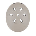 Детска каска за тротинетка Globber Go Up Lights, XXS/XS (45-51cm) - сива