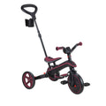 Детска триколка 4 в 1 GLOBBER EXPLORER TRIKE FOLDABLE, сгъваема, цвят бургунди