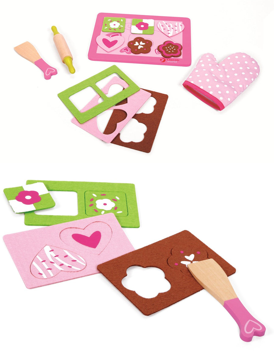 Wooden Kitchen Baking Set for Cookies