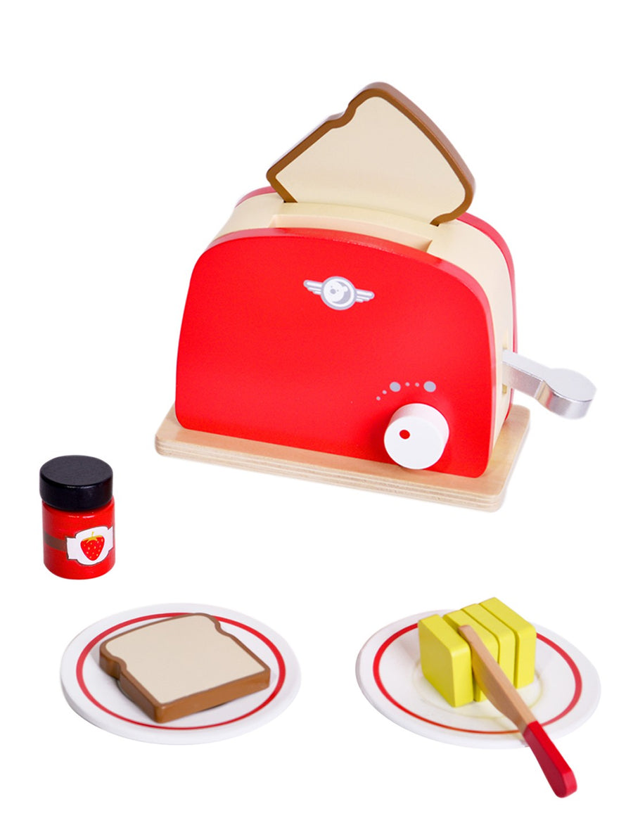Retro toaster - red