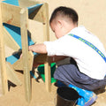Дървена детска кула за игра с пясък Classic World Educational, 3+ години