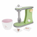 Wooden toy for children, Mixer - green