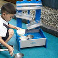 Дървена сензорна маса за игра с вода Classic World Educational