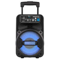 Преносима тонколона с LED светлини и микрофон, Groove119