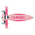 Детска сгъваема тротинетка с родителски контрол Globber Go Up Deluxe Flash Lights, розова