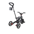 Детска триколка 4 в 1 GLOBBER EXPLORER TRIKE FOLDABLE, сгъваема, сиво-черен цвят