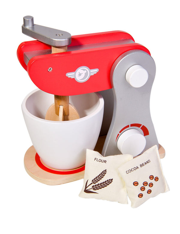 Children's Wooden Mixer - Red