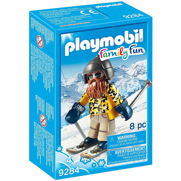 Playmobil Children's Constructor, Skier with Skis