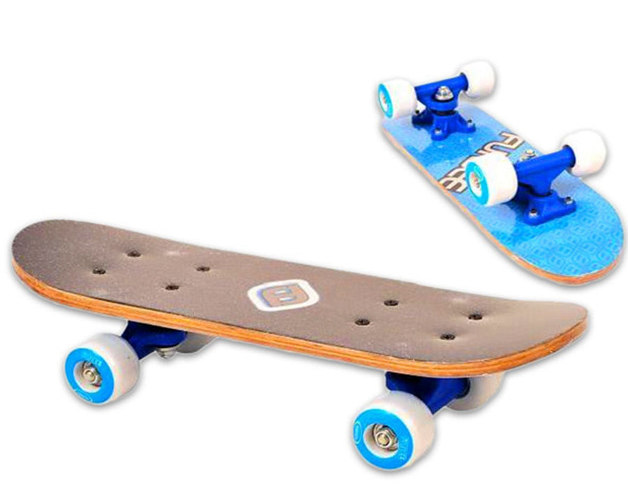 Kids' Mini Skateboard, FUNBEE - Blue