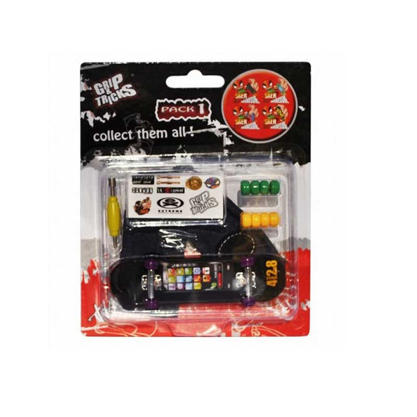 Finger Skateboard Toy, Black