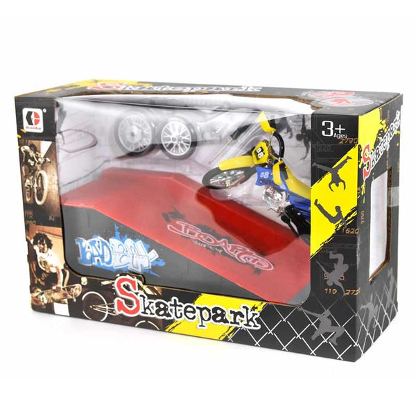 Finger toy - ramp with motor