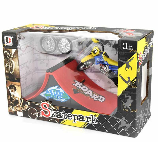 Finger toy - trick scooter ramp