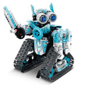 Programmable Stunt Robot Constructor with Remote Control, Blue - 398 pieces