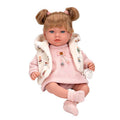 Aria doll in pink, laughing - 40 cm