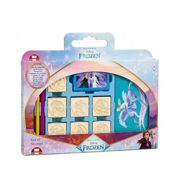 Frozen 2 Creativity Set with 7 Stamps, 3 Felt-tip Pens and a Drawing Pad