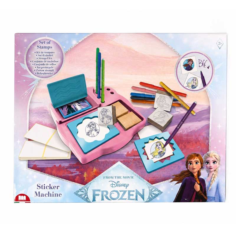 Креативен комплект Frozen 2 със стикери и аксесоари
