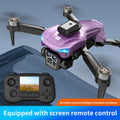 Foldable Drone with HD Camera, Real-time WiFi Transmission, Purple