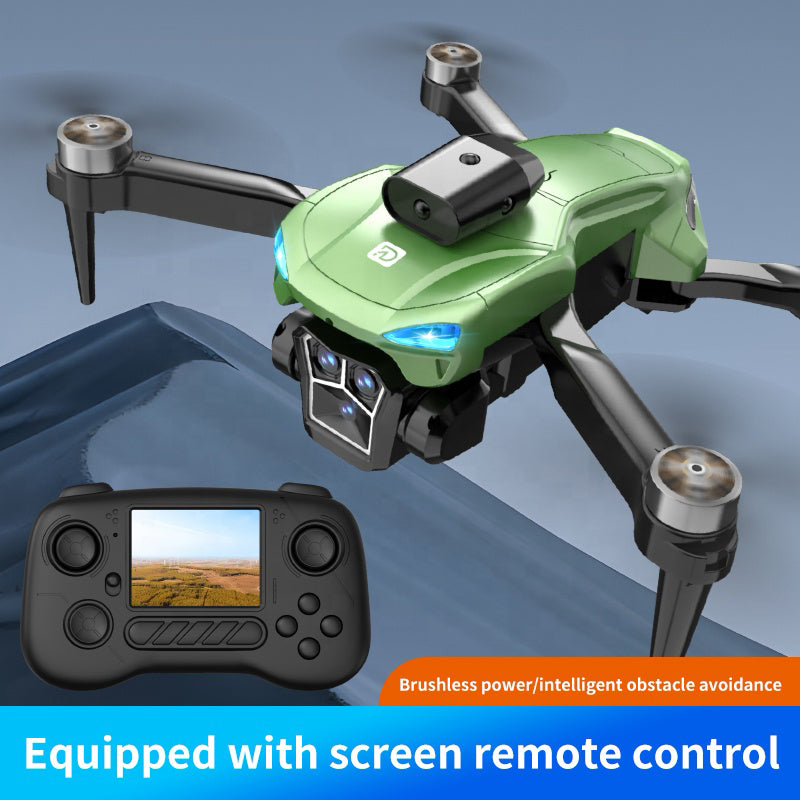 Foldable Drone with HD Camera, Real-time WiFi Transmission, Green