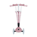 Сгъваема еко тротинетка с 3 колела GLOBBER JUNIOR FOLDABLE LIGHTS ECOLOGIC – цвят бери