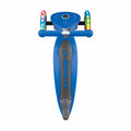 Сгъваема тротинетка със светещи колела, Globber Junior - 2+ г., синя