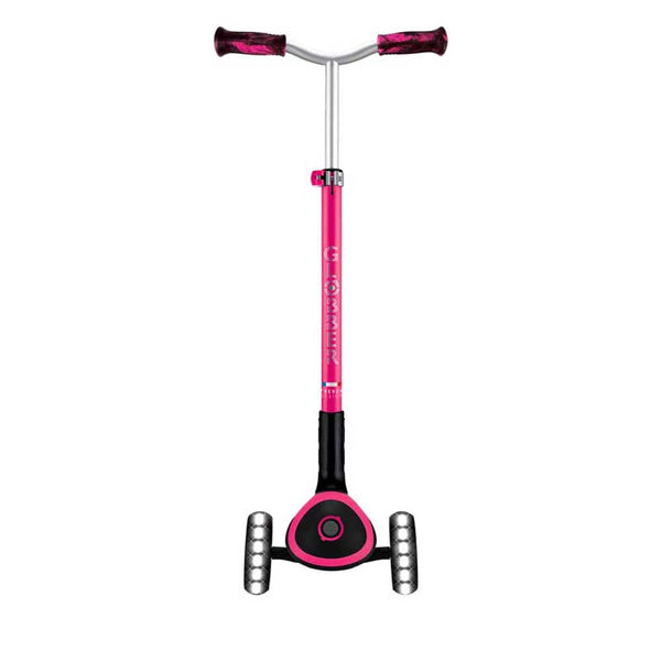 Сгъваема тротинетка за деца над 4 години GLOBBER ACE LIGHTS, розова