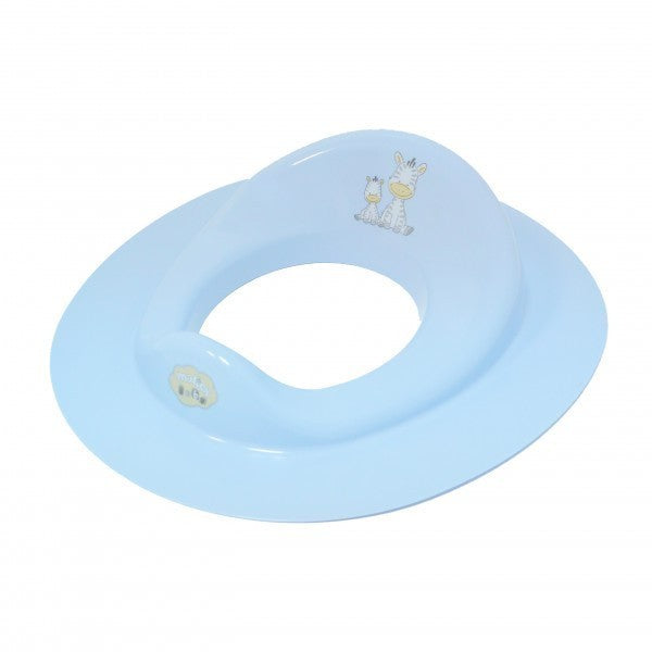Toilet Seat Zebra blue