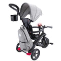 Триколка 4 в 1 GLOBBER EXPLORER TRIKE DELUXE PLAY със сенник в черен цвят