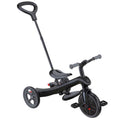 Триколка 4 в 1 GLOBBER EXPLORER TRIKE DELUXE PLAY със сенник в черен цвят