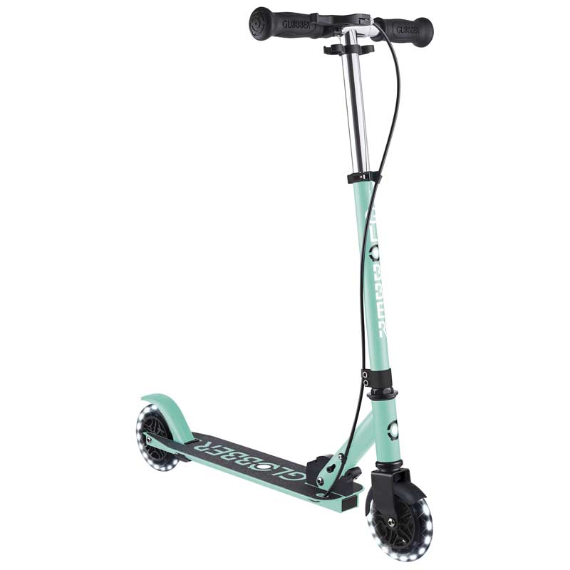 Тротинетка с ръчна спирачка FLOW ELEMENT JUNIOR LIGHTS, ментова