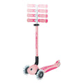 Тротинетка с родителски контрол GO UP DELUXE LIGHTS, пастелно розова