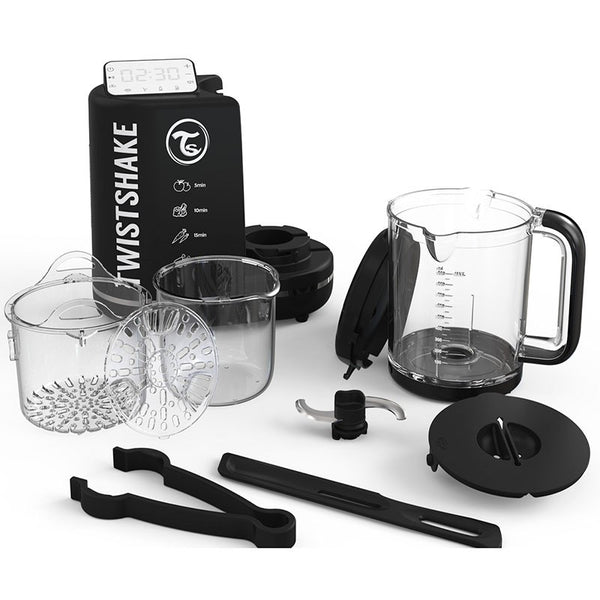 Twistshake Baby Food Processor Black