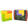 Fun Kids' 3D Wooden Cube Puzzle